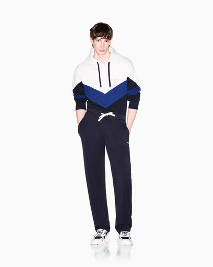 Stretch modal sweatpants with a drawstring and pockets