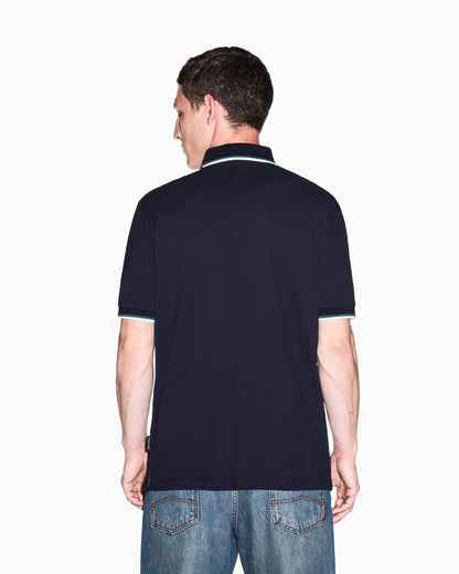regular fit polo shirt in cotton piqué