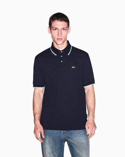 regular fit polo shirt in cotton piqué