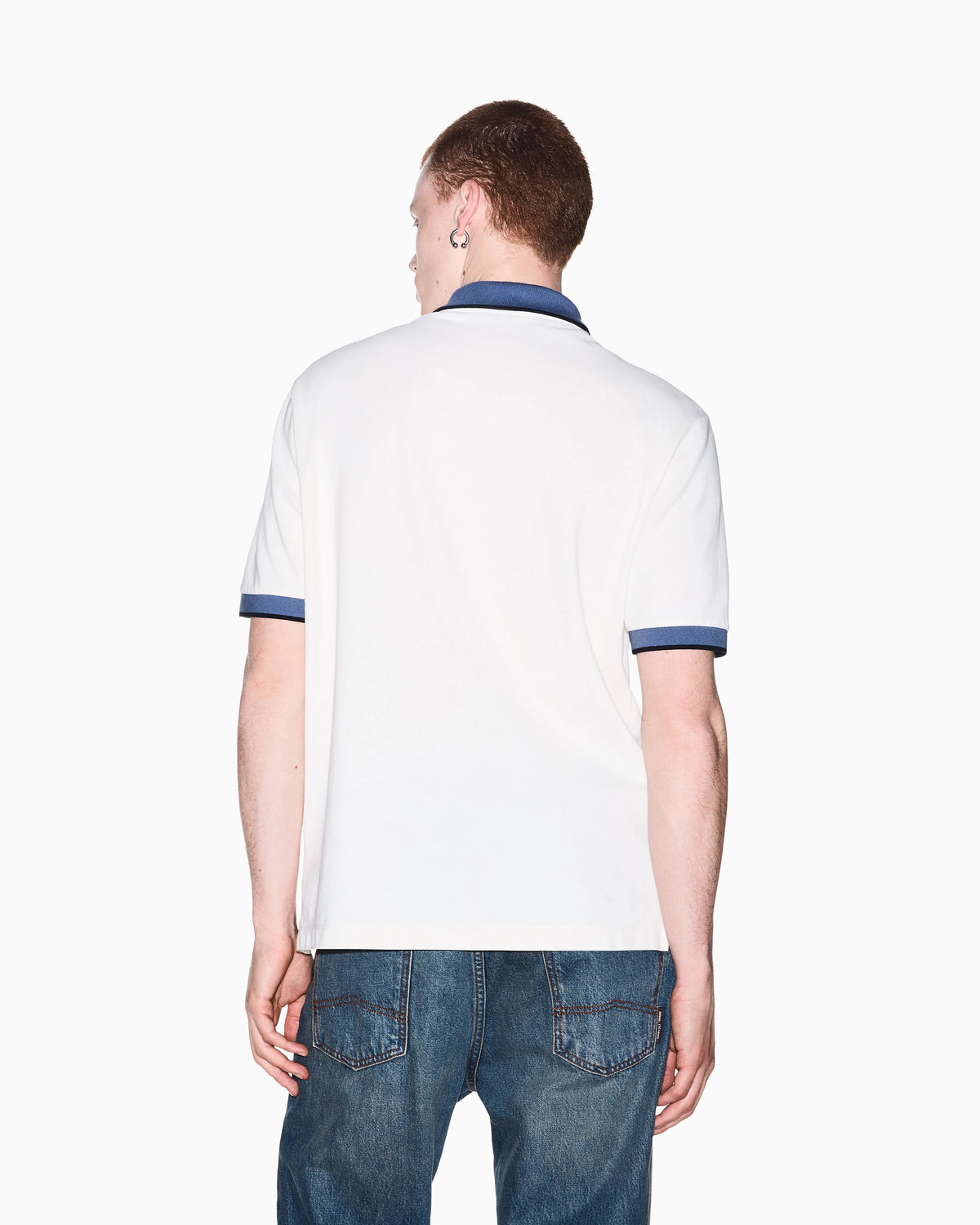 regular fit polo shirt in cotton piquet