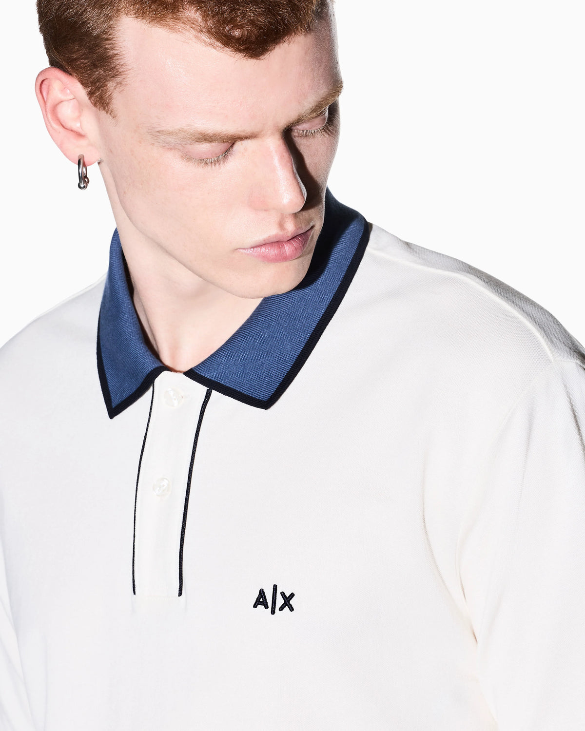 regular fit polo shirt in cotton piquet