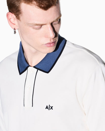 regular fit polo shirt in cotton piquet