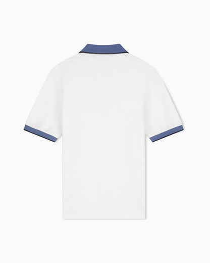 regular fit polo shirt in cotton piquet
