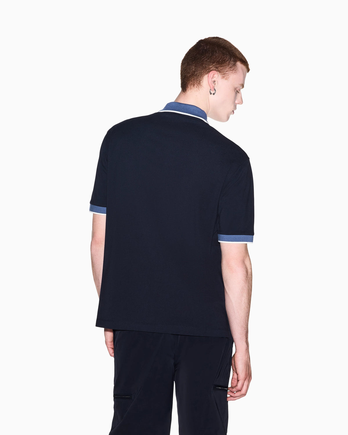 regular fit polo shirt in cotton piquet