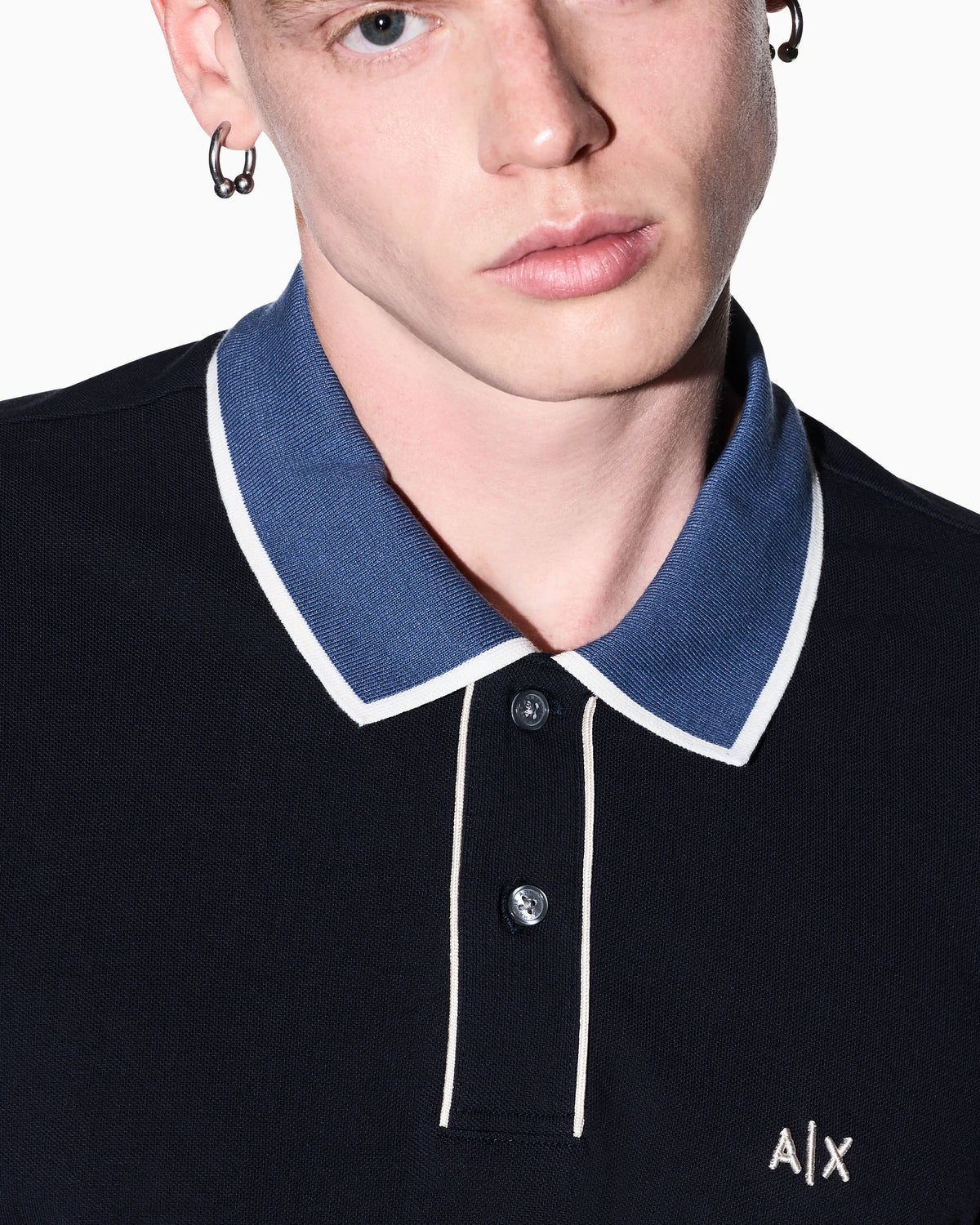 regular fit polo shirt in cotton piquet