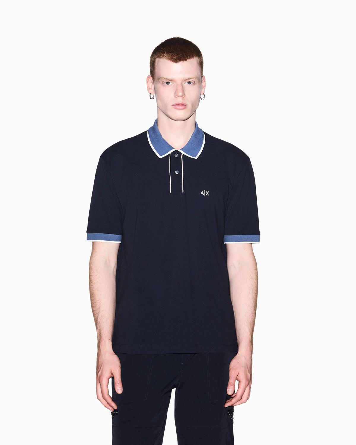 regular fit polo shirt in cotton piquet