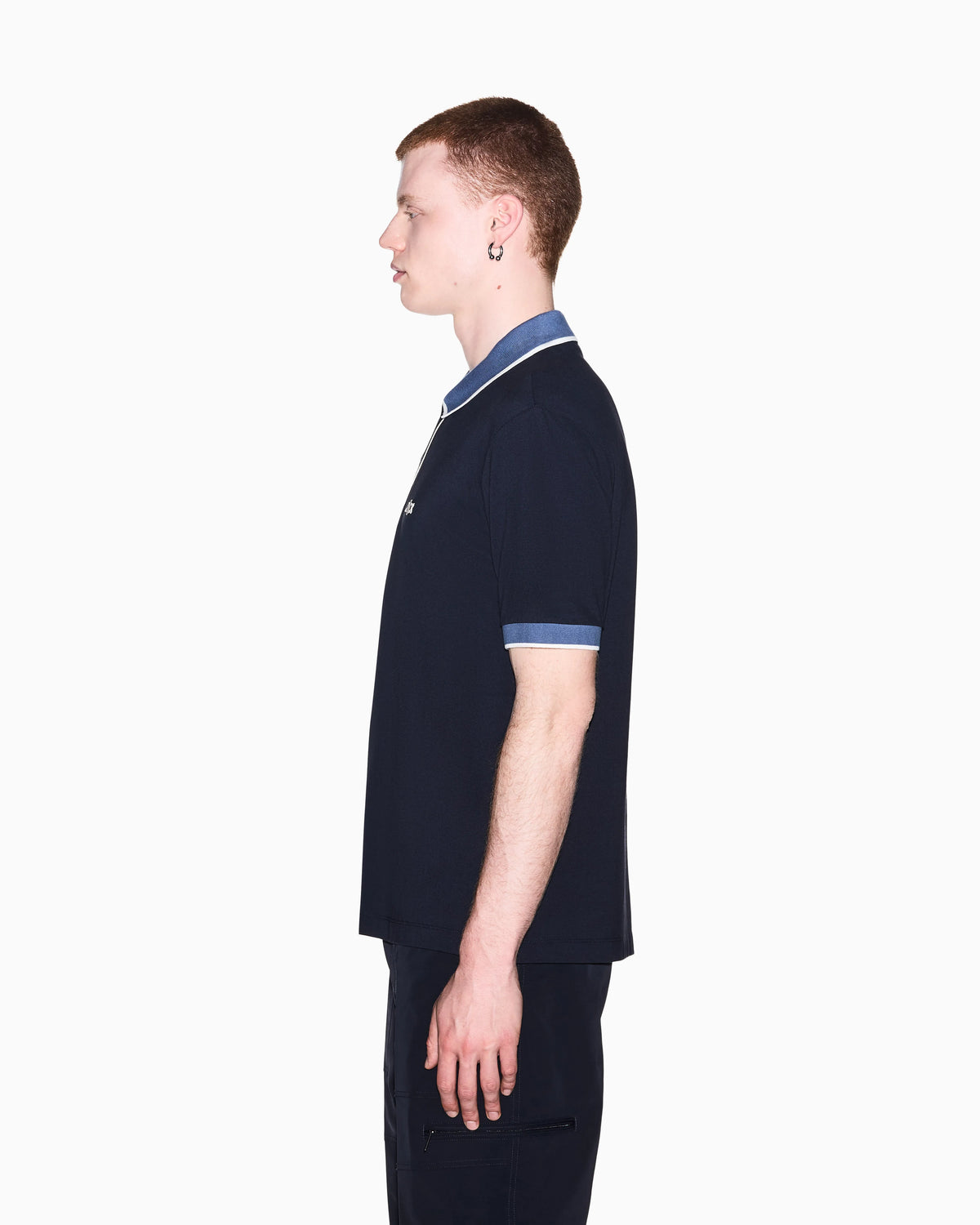 regular fit polo shirt in cotton piquet