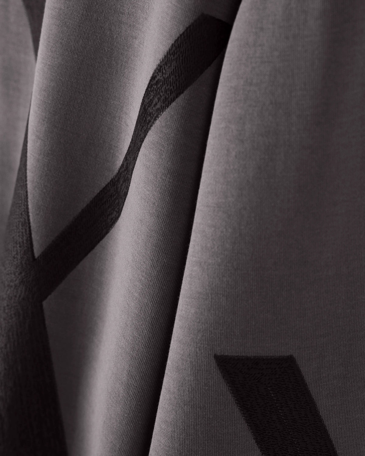 sweatshirt in bonded stretch cotton