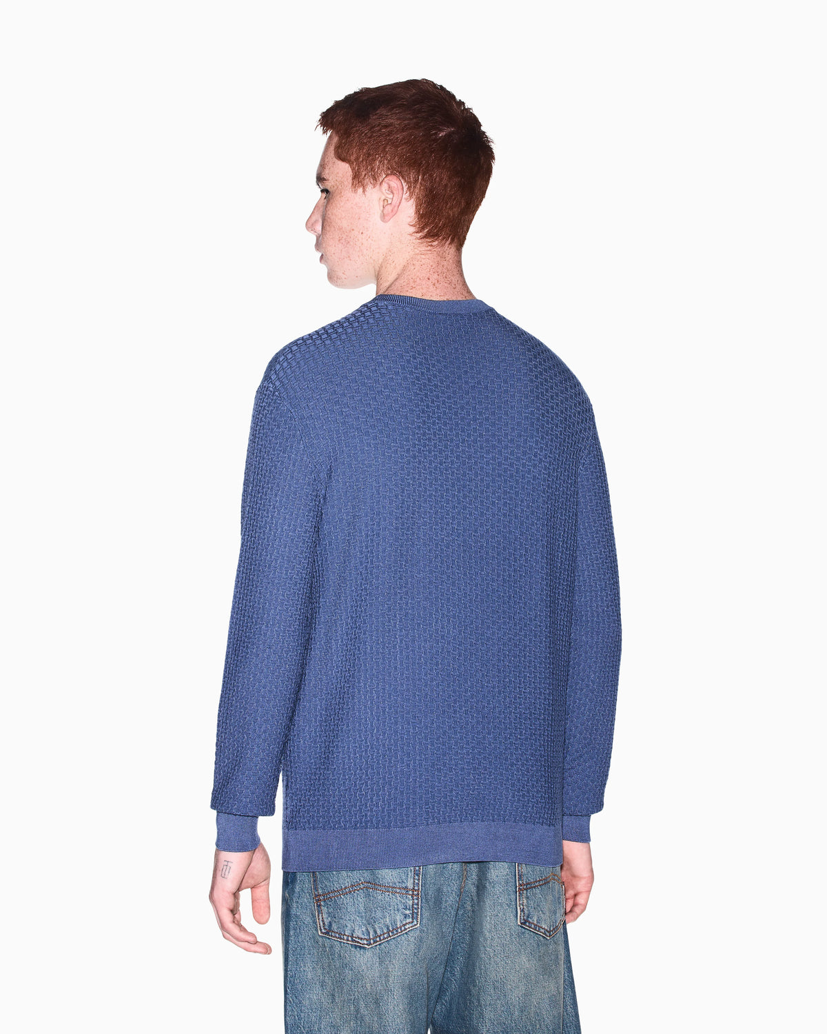 regular fit pullover viscose blend