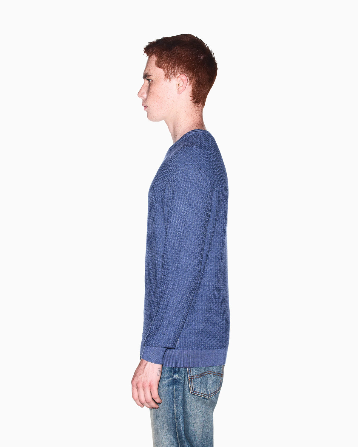 regular fit pullover viscose blend