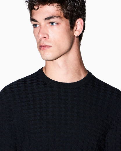 regular fit pullover viscose blend