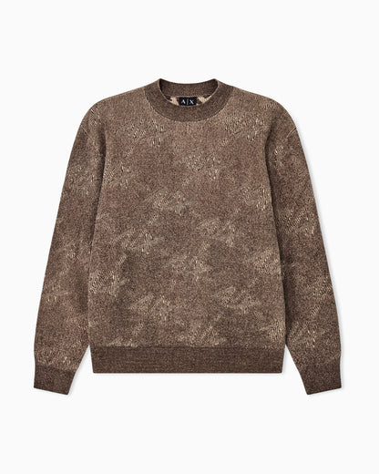 regular fit pullover in viscose blend