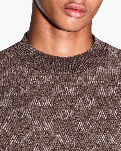 regular fit pullover in viscose blend