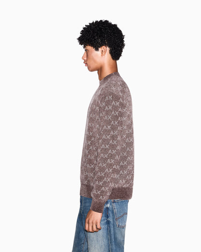 regular fit pullover in viscose blend