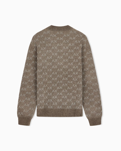 regular fit pullover in viscose blend