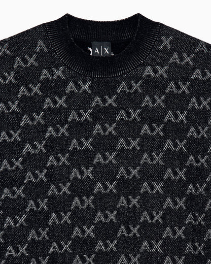 regular fit pullover in viscose blend