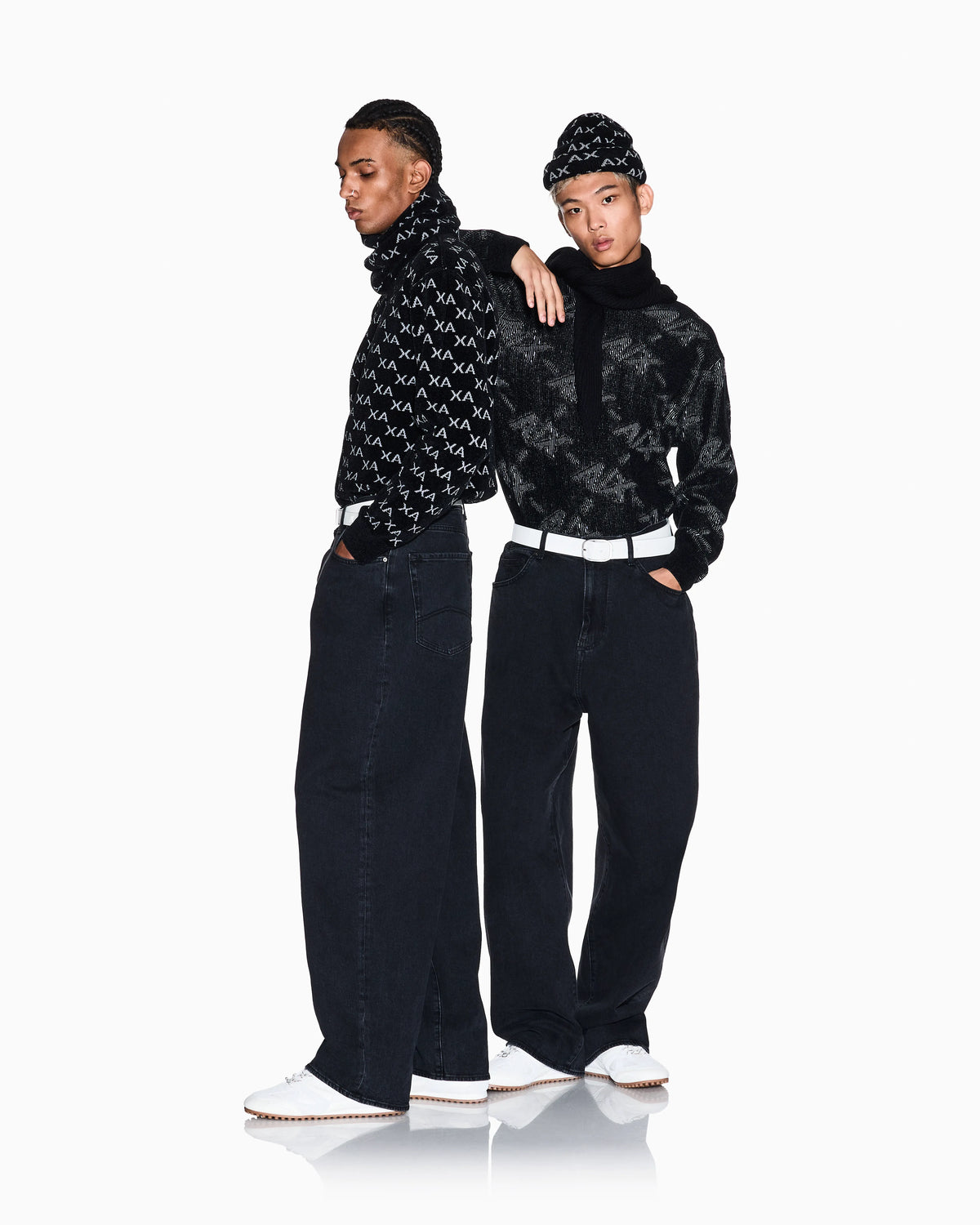 regular fit pullover in viscose blend