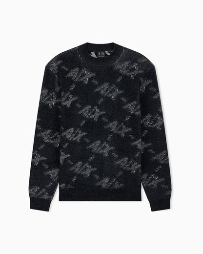 regular fit pullover in viscose blend