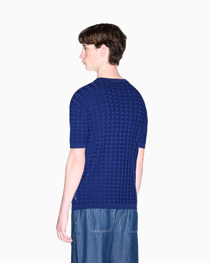 regular fit pullover in viscose blend