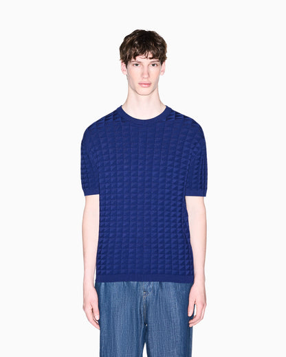 regular fit pullover in viscose blend