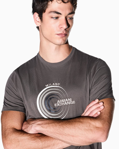 slim fit t-shirt in cotton jersey