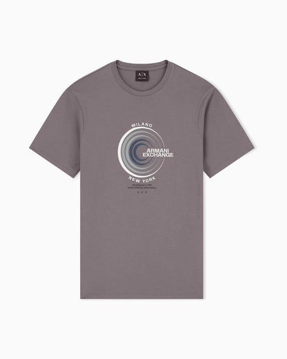 slim fit t-shirt in cotton jersey