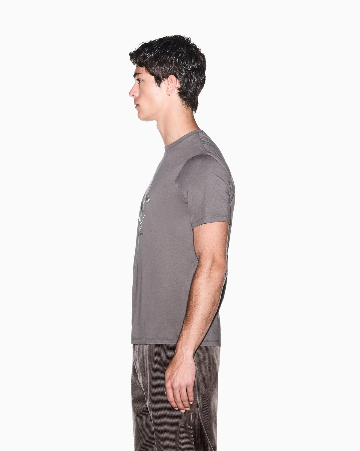 slim fit t-shirt in cotton jersey