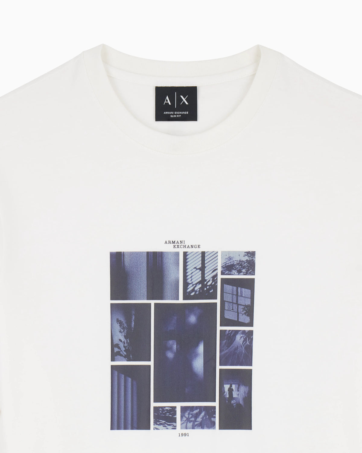 slim fit t-shirt in cotton jersey