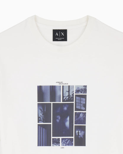 slim fit t-shirt in cotton jersey