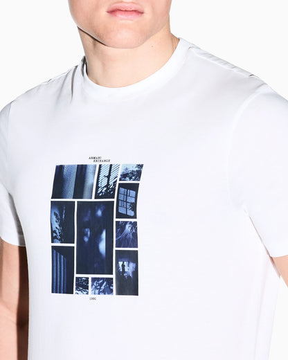 slim fit t-shirt in cotton jersey