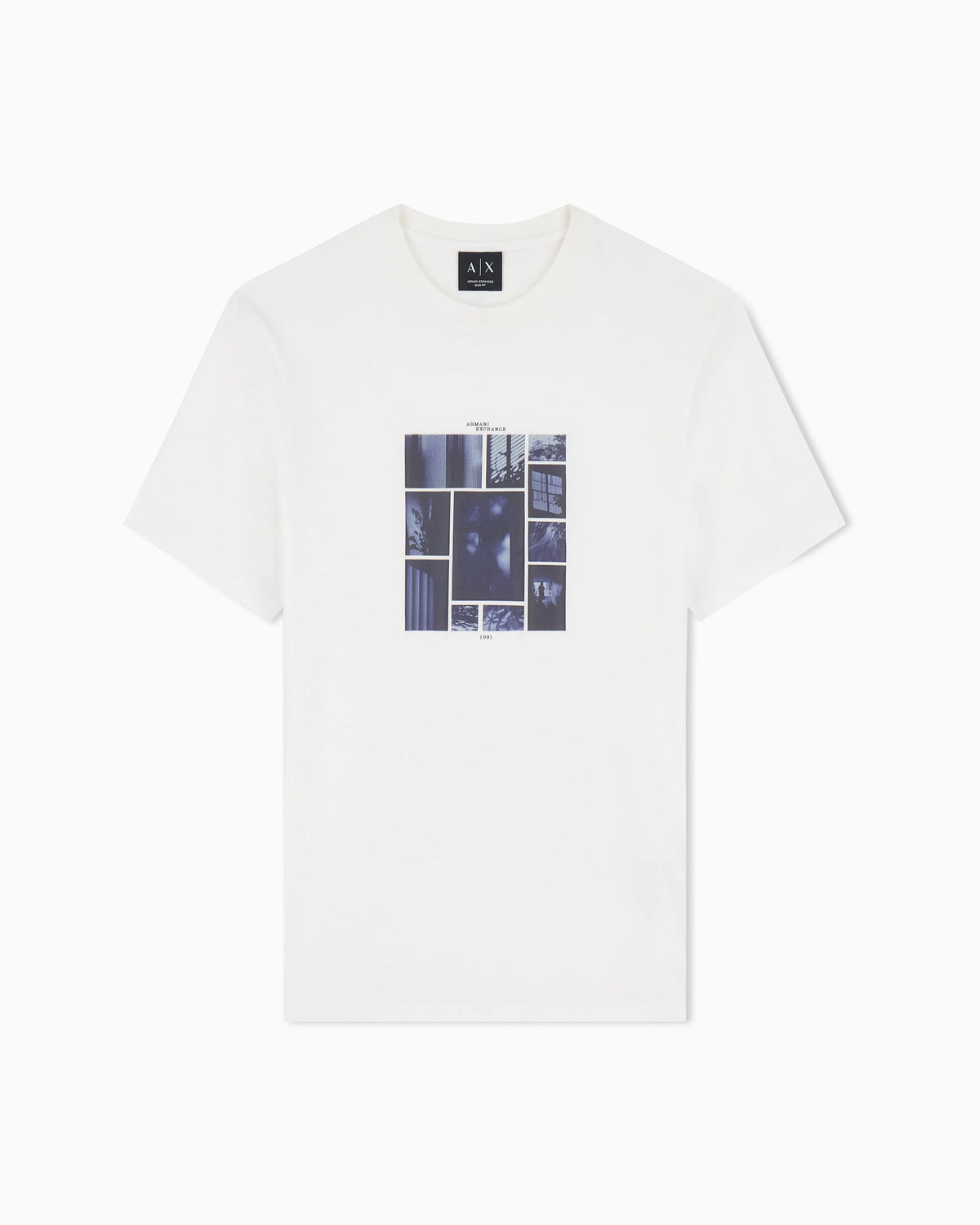 slim fit t-shirt in cotton jersey