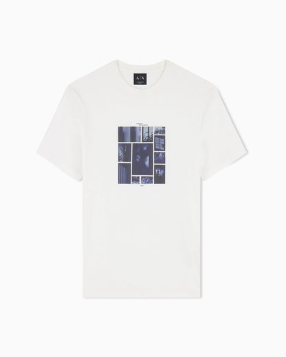 slim fit t-shirt in cotton jersey
