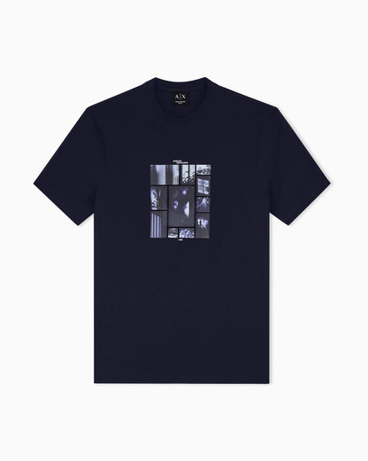 slim fit t-shirt in cotton jersey