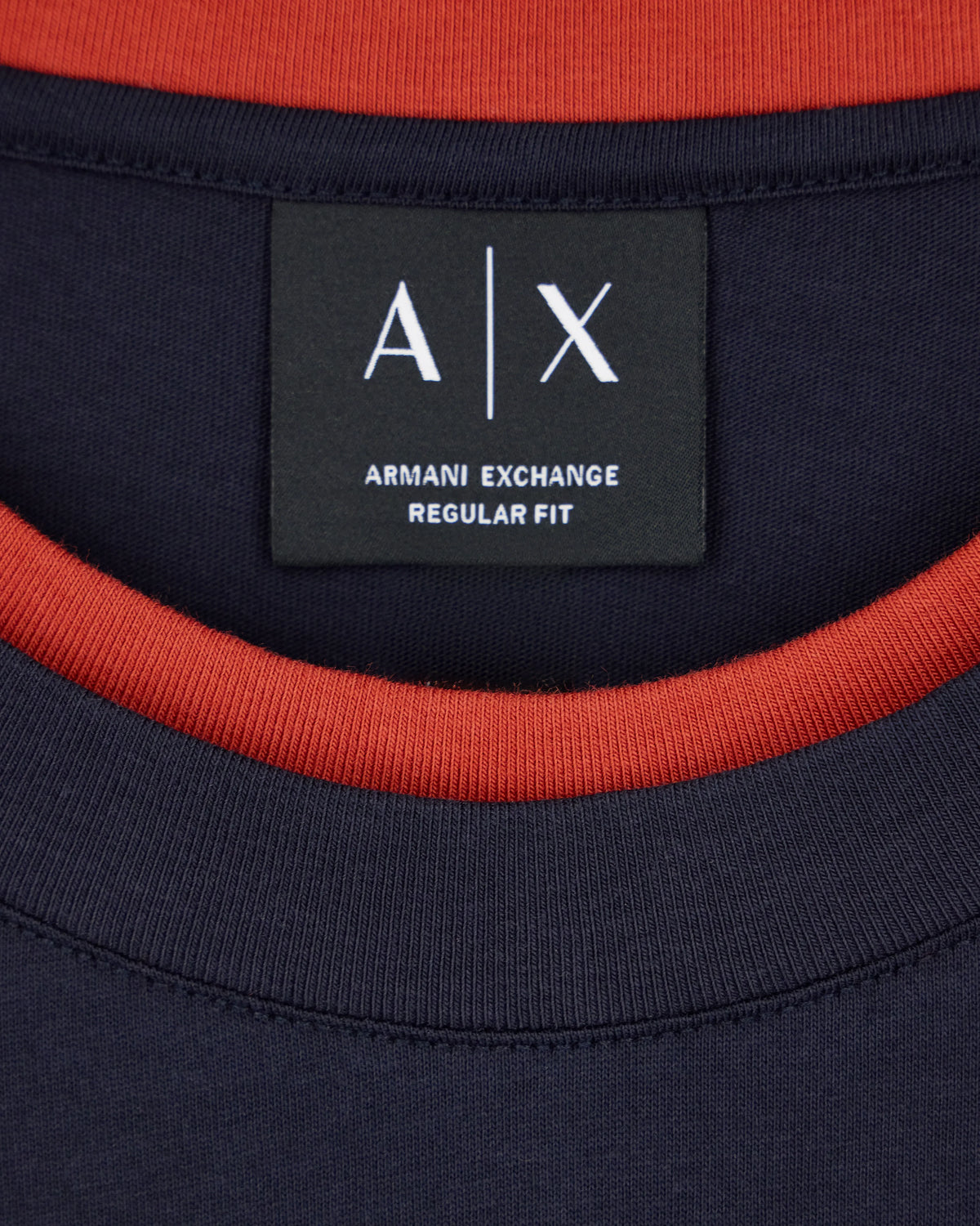 Regular fit crew neck t-shirt in cotton jersey with a logo