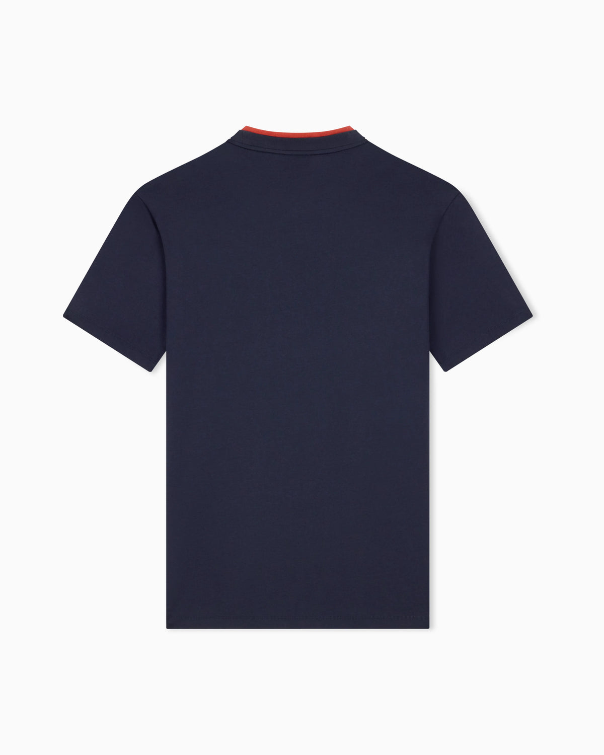 Regular fit crew neck t-shirt in cotton jersey with a logo