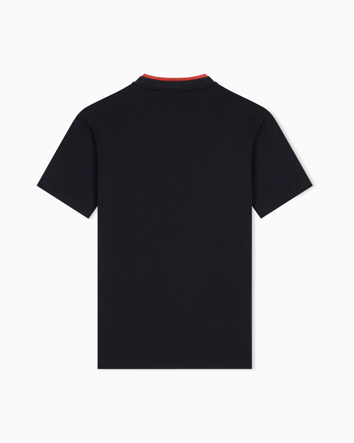 Regular fit crew neck t-shirt in cotton jersey with a logo