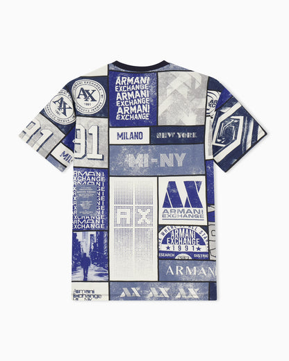 regular t-shirt in cotton jersey