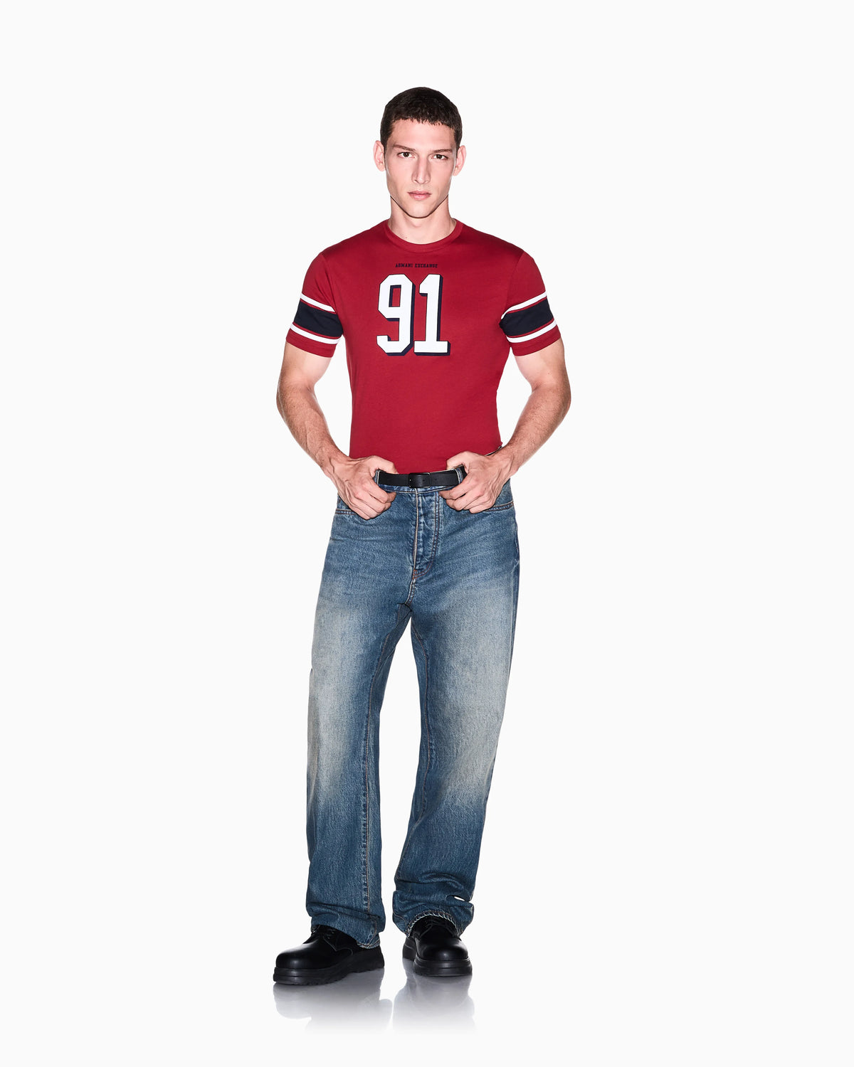slim fit t-shirt cotton jersey
