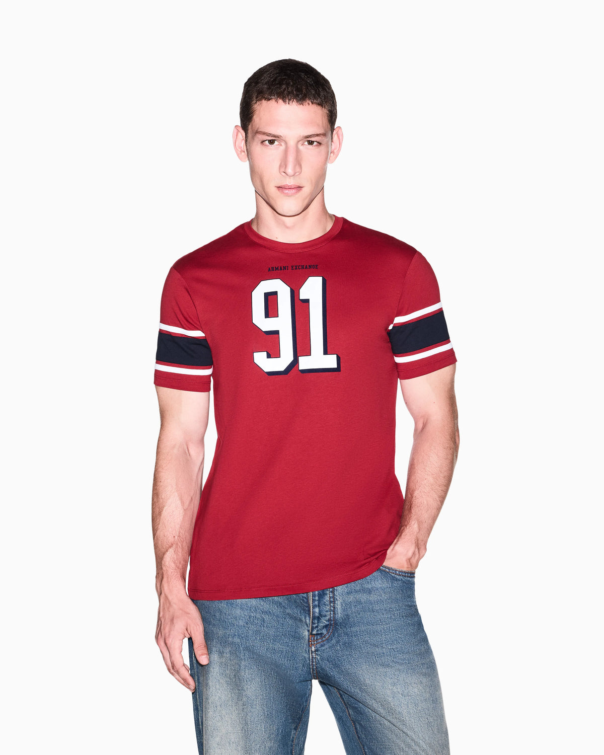 slim fit t-shirt cotton jersey