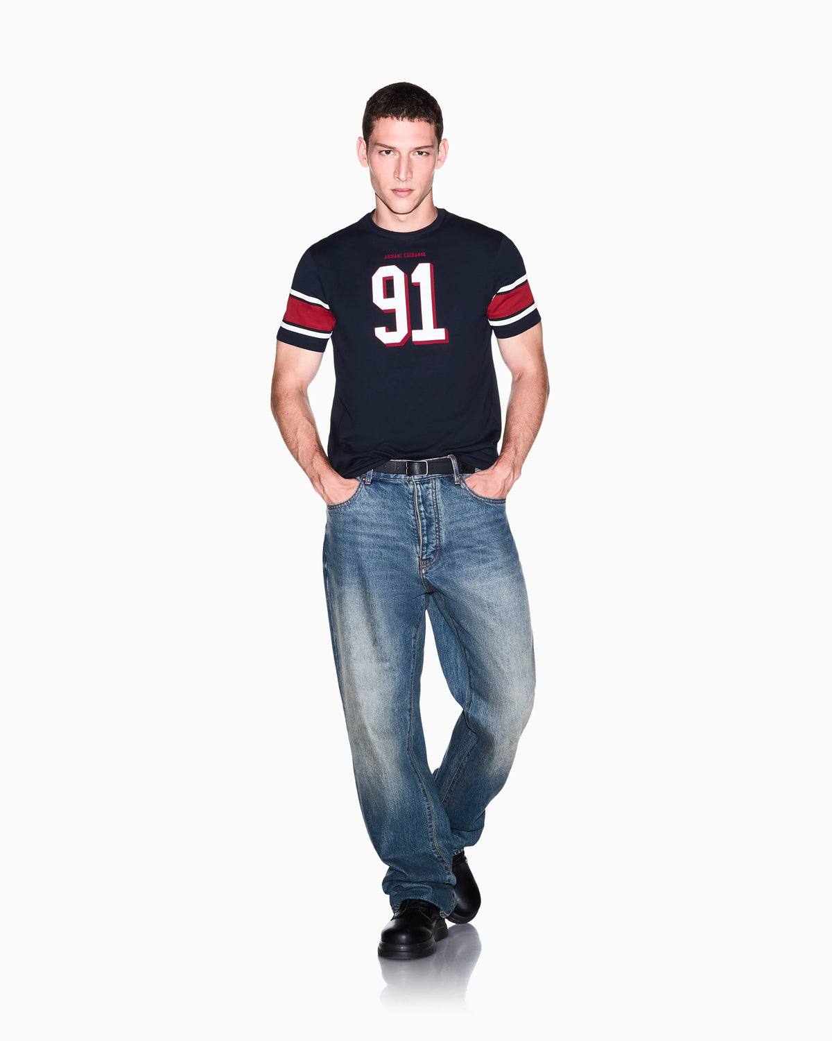 slim fit t-shirt cotton jersey