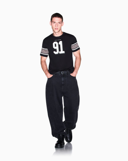 slim fit t-shirt cotton jersey