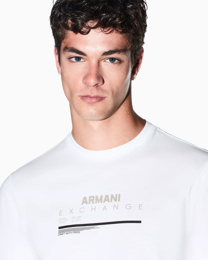 slim fit t-shirt in cotton jersey