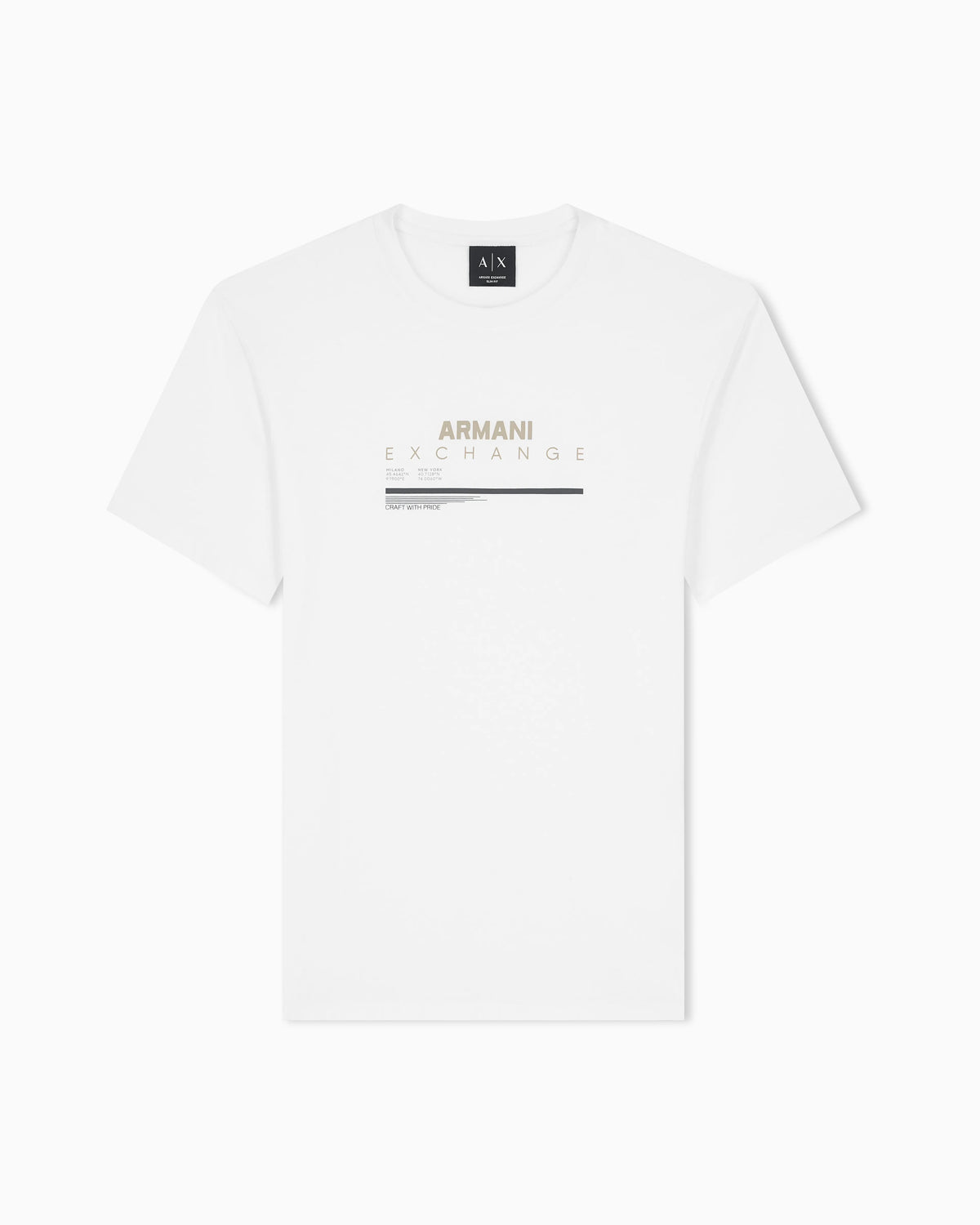 slim fit t-shirt in cotton jersey