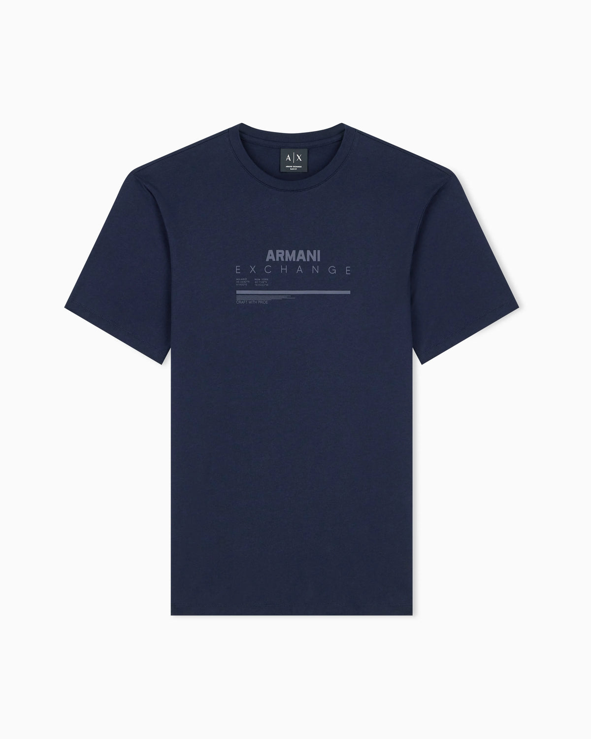 slim fit t-shirt in cotton jersey