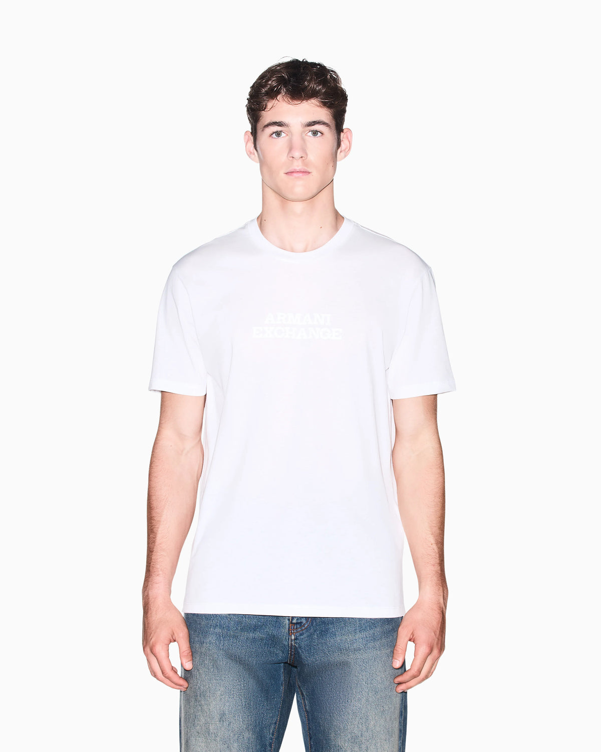 regular t-shirt in cotton jersey