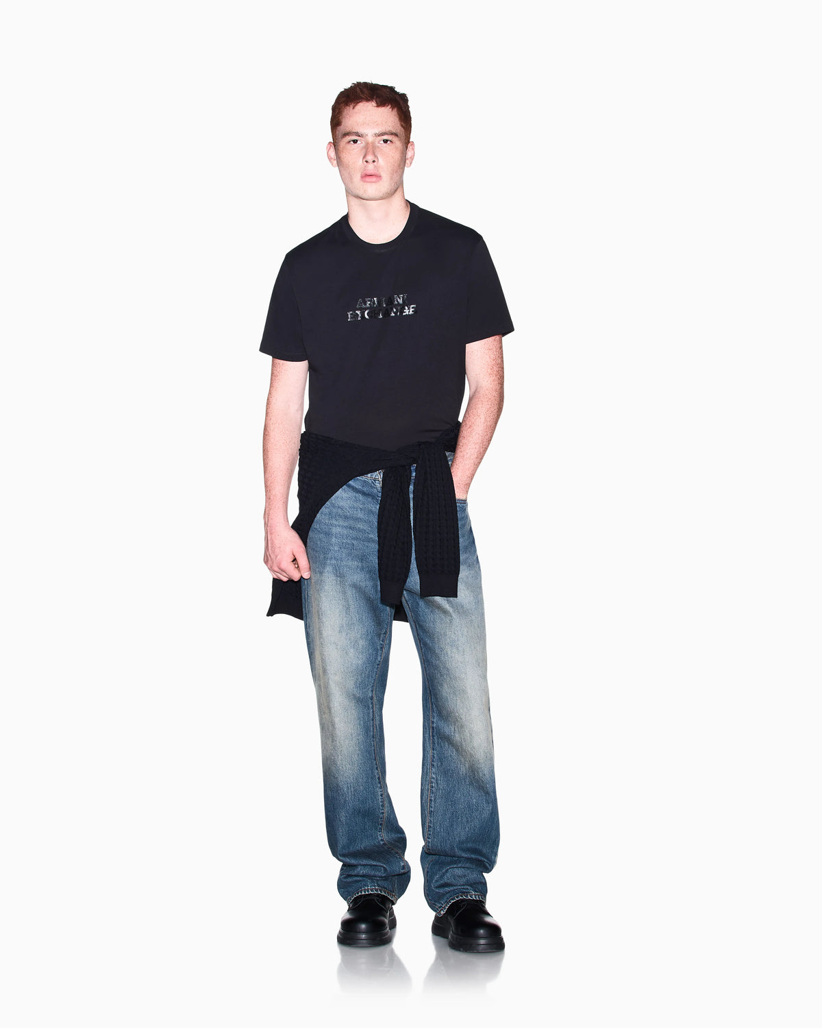 regular t-shirt in cotton jersey