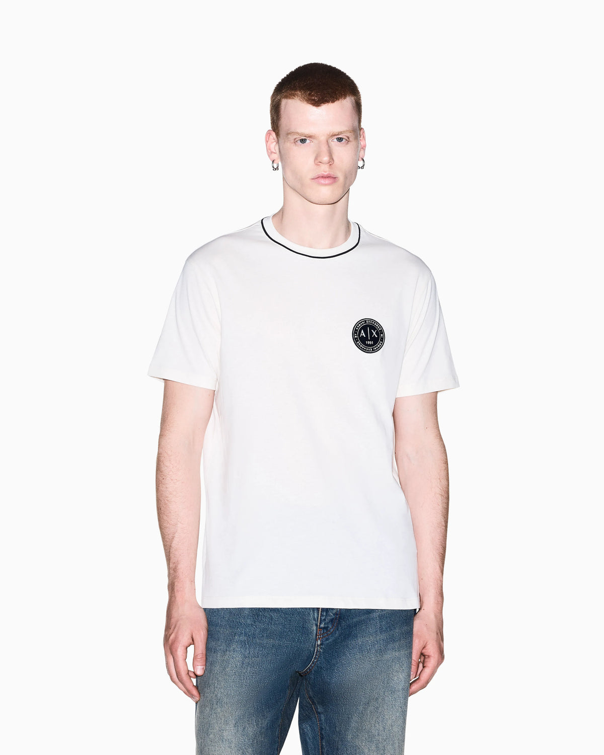 regular t-shirt in cotton jersey