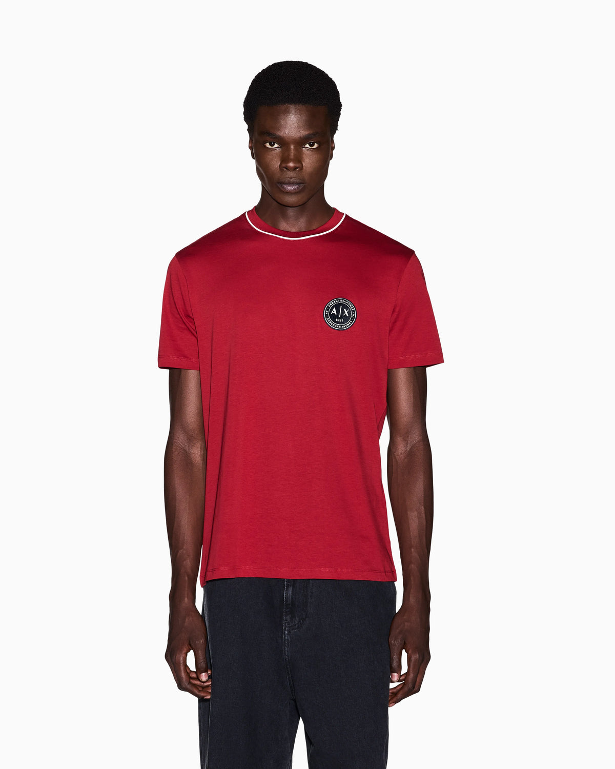 regular t-shirt in cotton jersey