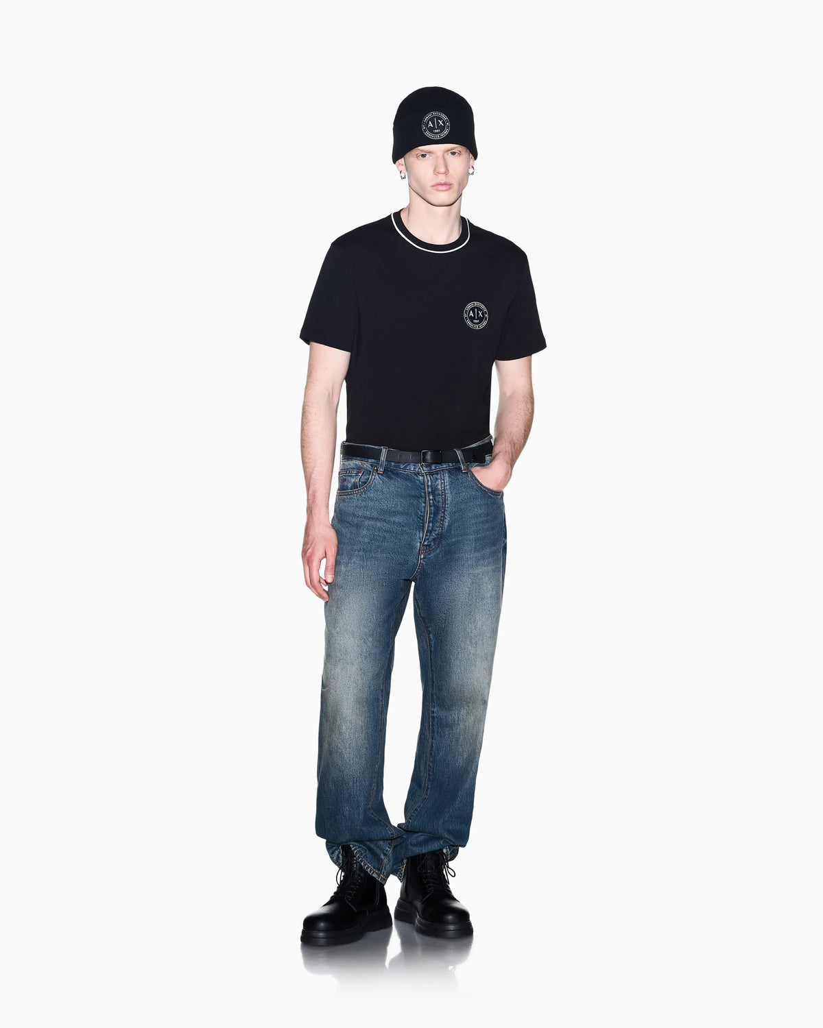 regular t-shirt in cotton jersey