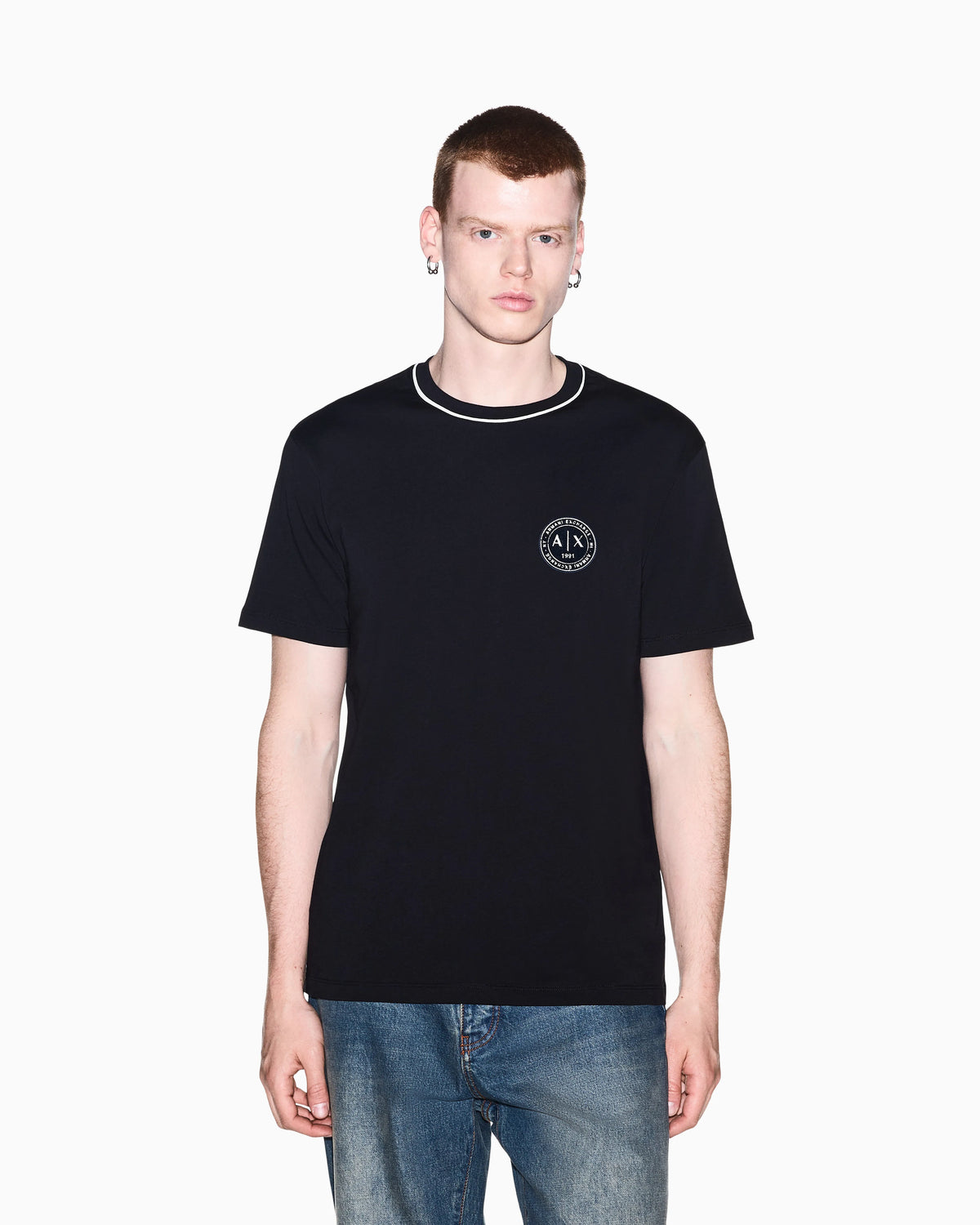 regular t-shirt in cotton jersey